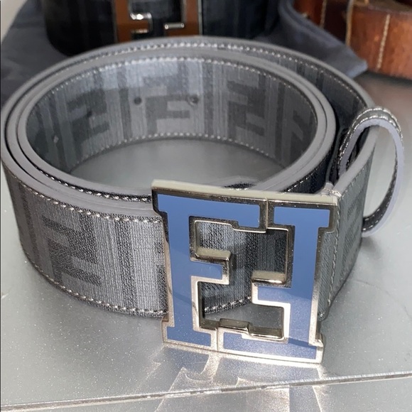 fendi zucca college belt